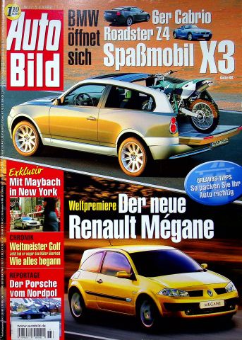 Deckblatt Auto Bild (27/2002)